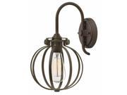 Hinkley 3118OZ One Light Wall Sconce