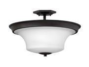 Hinkley 4632TB LED One Light Semi Flush Mount