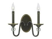 Hinkley 4952LZ Two Light Wall Sconce
