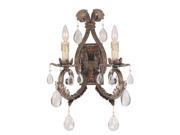 Savoy House Chastain Tortoise Shell Silver 2 Light Sconce 9 5317 2 8