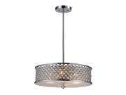 Elk Lighting Genevieve 4 Light Pendant in Polished Chrome 31105 4