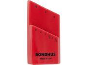 BONDHUS 18099 REPLACEMENT HEX KEY CASEONLY HOLDS 9PC.