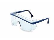 UVEX BY HONEYWELL S2510C UVEX ASTRO OTG 3001 SAFETY SPECTACLE BLUE FRAME