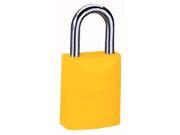 MASTER LOCK 6835YLW 5 PIN YELLOW SAFETY LOCKOUT PADLOCK KEY