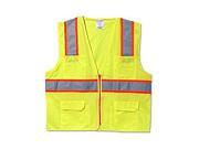 OCCUNOMIX LUX ATRANS YS High Visibility Vest Class 2 Yellow S