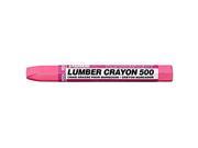 MARKAL 80462 500 FLUORESCENT PINK LUMBER CRAYON