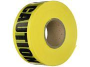 Ideal 42 001 Barricade Caution Tapes Yellow 4.0 mil Thickness