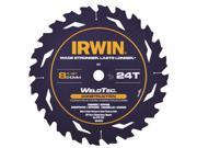 IRWIN INDUSTRIAL 1934343 SAW BLADE 8 1 4IN 24T