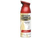 RUST OLEUM 245211 Spray Paint Cardinal Red Gloss 12 oz. G1808856
