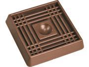 PROSOURCE CUP SQUARE RUBBER 2IN BROWN