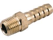 Insert Fitting 1 2Barbx1 2Mpt ANDERSON METAL CORP Brass Hose Barbs 757001 0808