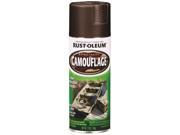 RUST OLEUM 1918830 Camouflage Spray Paint Earth Brown 12 oz
