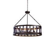 Uttermost Mandrino 4 Light Oval Chandelier