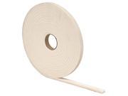 Tape Foam 3 8In 17Ft PVC Wht M D BUILDING PRODUCTS Weatherstripping Tape 02733