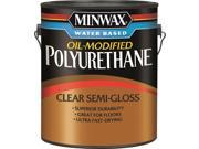 Minwax 71032 Water-Based Oil-Modified Polyurethane, 1 gal Can, 275 sq-ft/gal, Clear Minwax 71032 Water-Based Oil-Modified Polyurethane, 1 gal Can, 275 sq-ft/gal, Clear