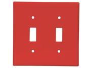 COOPER WIRING 5139RD BOX RED SWITCH PLATE 2G