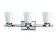 Hinkley Lighting Avon 3 Light Bath Light Chrome 5553CM LED