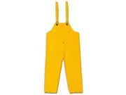 RIVER CITY 200BPX2 CLASSIC .35MM PVC POLY BIB OVERALL W FLY YELLOW