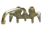 B and K Industries 125 001 3 Inch Laundry Tray Faucet 2 Handle Rough Brass Each