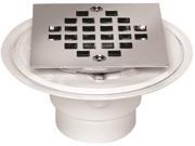 Oatey 42237 Square Tile Shower Drain With Strainer