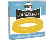 Toilet Bowl Wax Ring No Flange Harvey s Wax Rings 007005 48 078864070057
