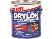 Drylok 20813 Masonry Waterproofing Paint, 1 gal, 100 sq-ft/gal Smooth Surfaces, 75 sq-ft/gal Rough Surfaces, Aromatic Drylok 20813 Masonry Waterproofing Paint, 1 gal, 100 sq-ft/gal Smooth Surfaces, 75 sq-ft/gal Rough Surfaces, Aromatic