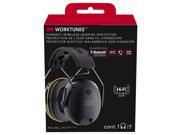 3M WorkTunes Connect Hearing Protector with Bluetooth Technology, 1/Pack