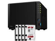 Synology DS416play DiskStation Preconfigured with 16TB 4 x 4TB Western Digital NAS Drives