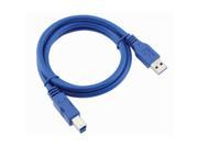 Kingwing USB 3.0 Type A Male to Type B Male Cable For Printer Print Scanner