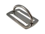 Scuba Diving Stainless Steel Weight Belt Keeper with D ring