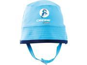 Cressi Blue Babaloo Beach Infant UV Protected Baby Hat Size S M 6 15MO