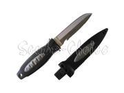 Scuba Low Volume Spearfishing 10 Stainless Point Tip Dive Knife w Straps