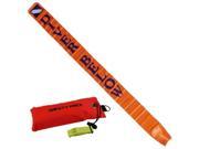Scuba Choice Diver Below 6ft Surface Marker with Pouch Whistle