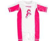 Cressi Pink Babaloo Sun Protective Baby Infant Suit Size M 9 12MO