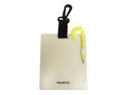 Palantic Scuba Diving 6 x 5 Writing Dive Slate with Pencil Glow In the Dark