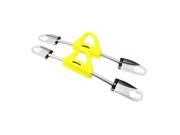 Scuba Choice Diving Spring Yellow Fin Strap with Stainless Steel Integrated Buckle Large