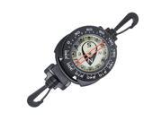 Scuba Choice Diving Dive Compass with Retractor stretched to 31.5