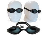 Black UV Nearsighted Prescription Corrective Optical RX Lenses Swimming Goggles 2.0