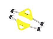 Scuba Choice Diving SS Red Spring Fin Straps Pin Style Pair Small Yellow