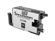 Speedy Inks Brother Compatible LC75BK High Yield Black Ink cartridge. LC75 Series