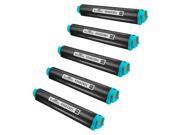 Speedy Inks 5 Pack Okidata Compatible 43502301 Type 9 B4400 Black Laser Toner Cartridge for use in B4400 B4400n B4500 B4500n B4550 B4550n B4600 B4600n