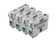 Alternative replacement for Epson Set of 4 Pack Ink Cartridges 1 of each T068120 T068220 T068320 T068420