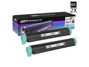 Speedy Inks 2 Pack Okidata Compatible 43502301 Type 9 B4400 Black Laser Toner Cartridge for use in B4400 B4400n B4500 B4500n B4550 B4550n B4600 B4600n