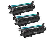3 Pack Alternative Replacement Laser Toner Cartridge for Hewlett Packard CE260X HP 649X High Yield Black