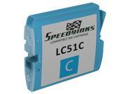 Brother Compatible LC51C Cyan Ink cartridge. LC51 Series