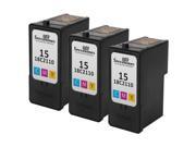 Speedy Inks - 3PK Alternative Lexmark #15 / 18C2110 Color Ink Cartridge For Lexmark X2600, X2630, X2650, X2670, Z2300, and Z2320 Printers Speedy Inks - 3PK Alternative Lexmark #15 / 18C2110 Color Ink Cartridge For Lexmark X2600, X2630, X2650, X2670, Z2300, and Z2320 Printers