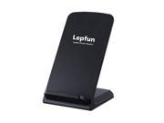 Lepfun Q700 3 Coils QI Wireless Charger Pad for Samsung Galaxy Galaxy S7 S7 Edge S6 S6 Edge ...and All QI Enabled Devices Black