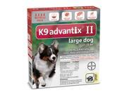 K9 Advantix II for Dogs Large Red 4 Months