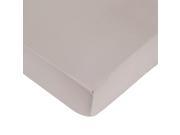 Carter s Sateen Grey Fitted Crib Sheet