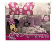 Disney Minne Boutique Faux Fun Sheet Set Twin